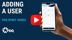 Adding a user to the spirit app image with red play button