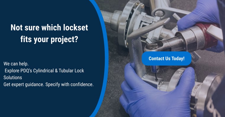 Not sure which lockset fits your project cta