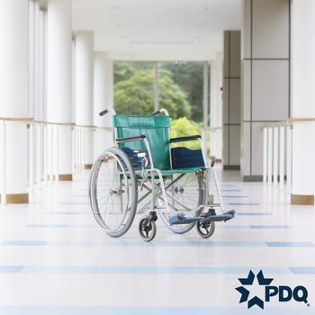Wheelchair in Hallway