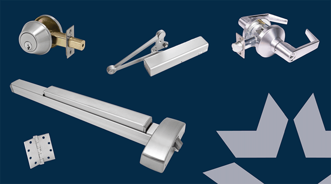 The different types of door hardware