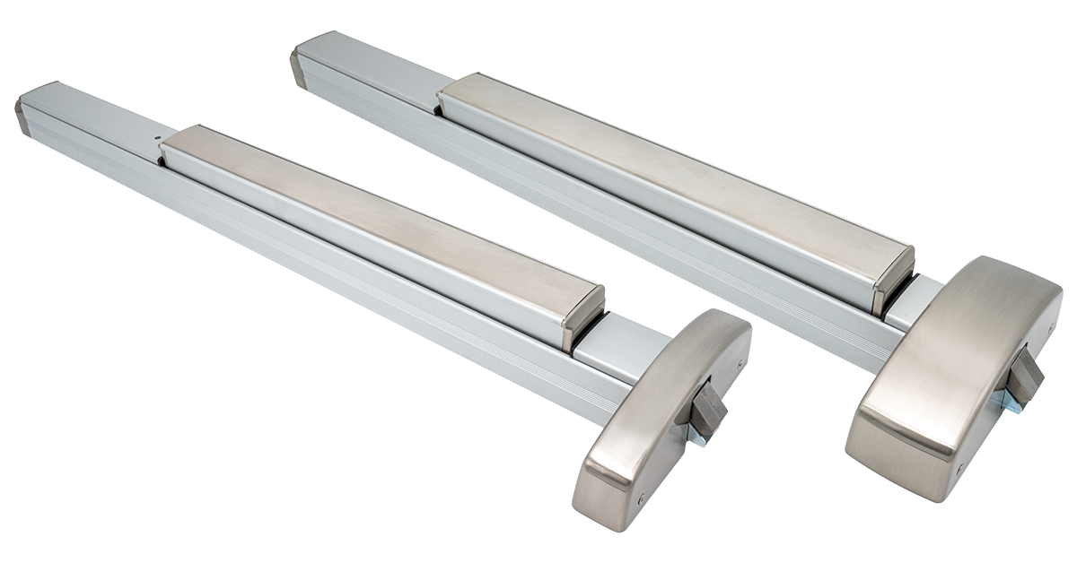 PDQ 6300R and 6400R rim exit devices
